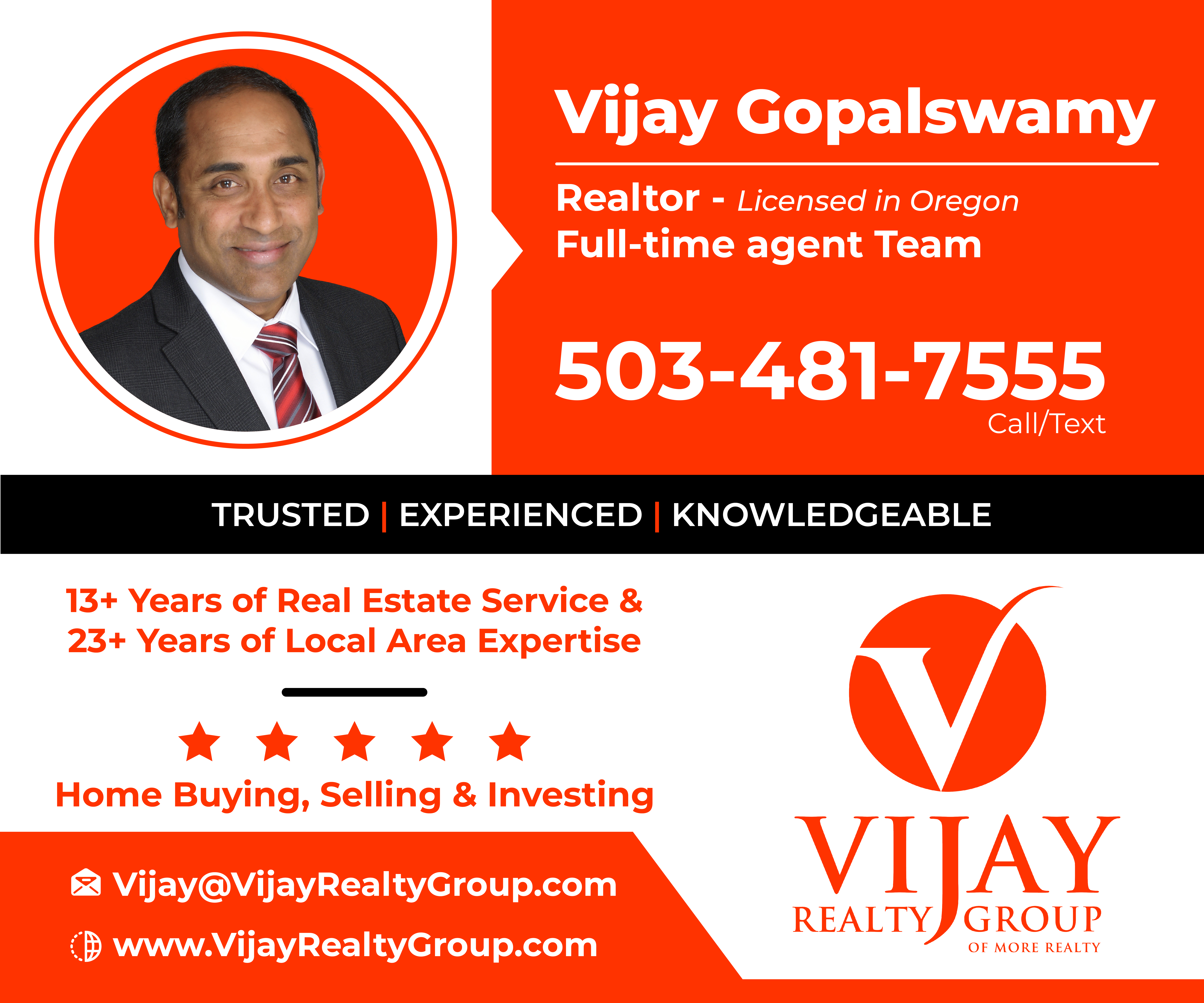 Vijay Realty Group - Indian Real Estate Brokers, Agents