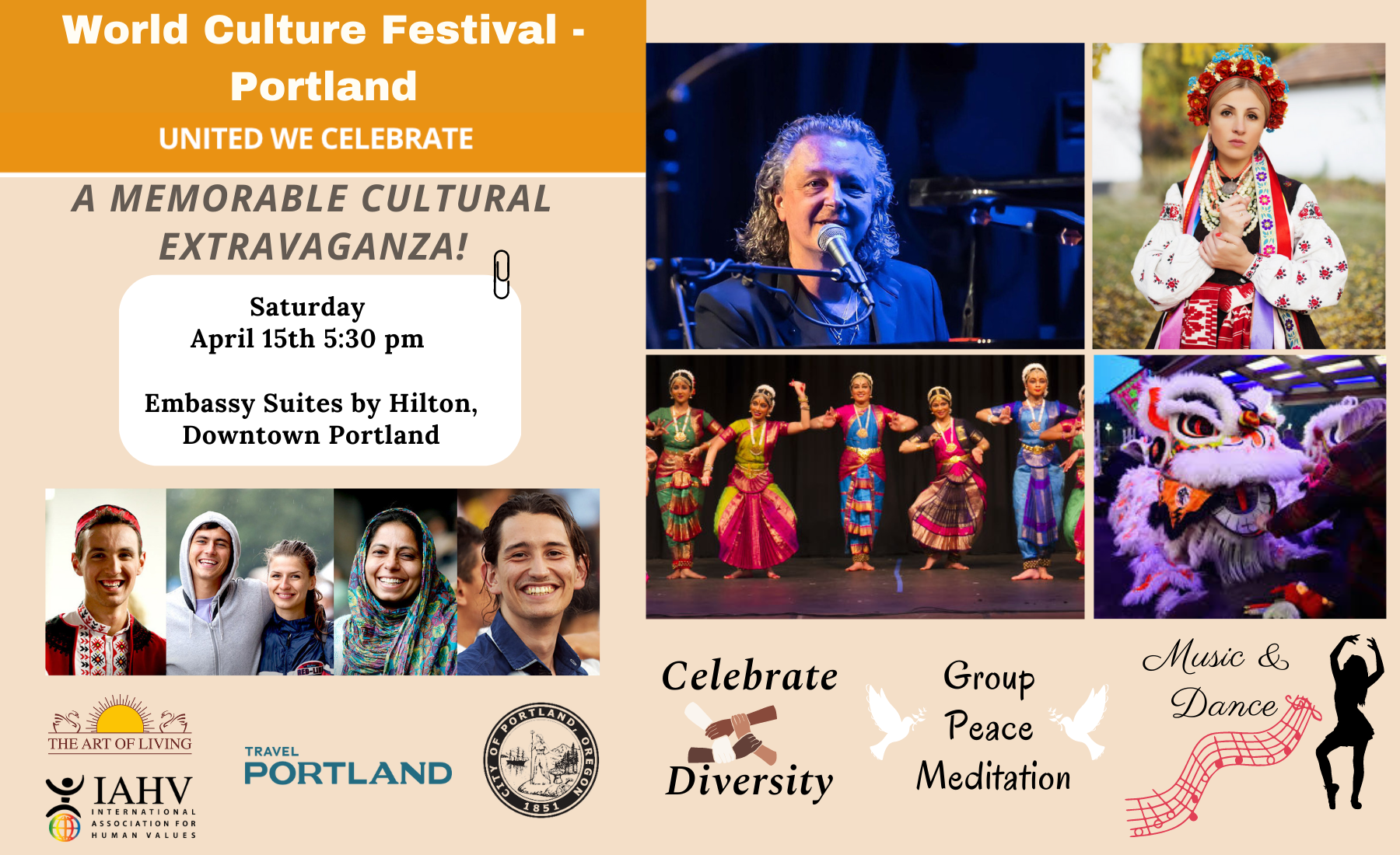 The World Cultural Festival - Portland